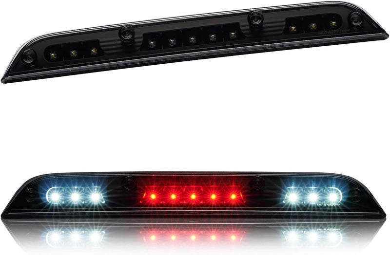 Cxdar Third 3rd Brake Light LED for 2015-2020 Ford F150, High Mount Rear Brake Lights Assembly for 2017-2020 F250/F350/F450 Super Duty, Waterproof Center Cab Lamp Stop Light (Black) - Image 1